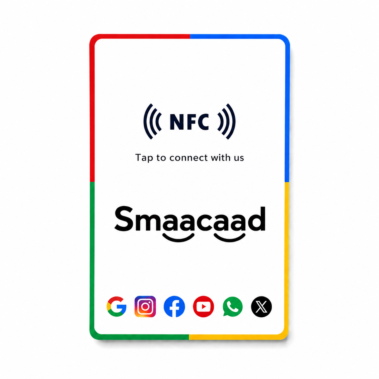 All-in-One NFC Business Card All-in-One NFC Business Card