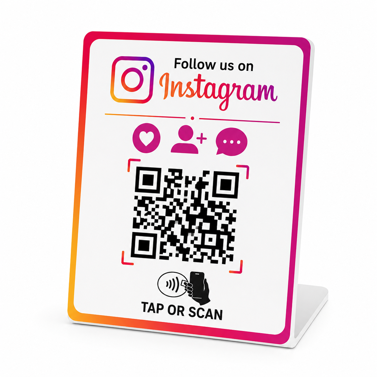 Instagram NFC Stand (QR) Instagram NFC Stand (QR)